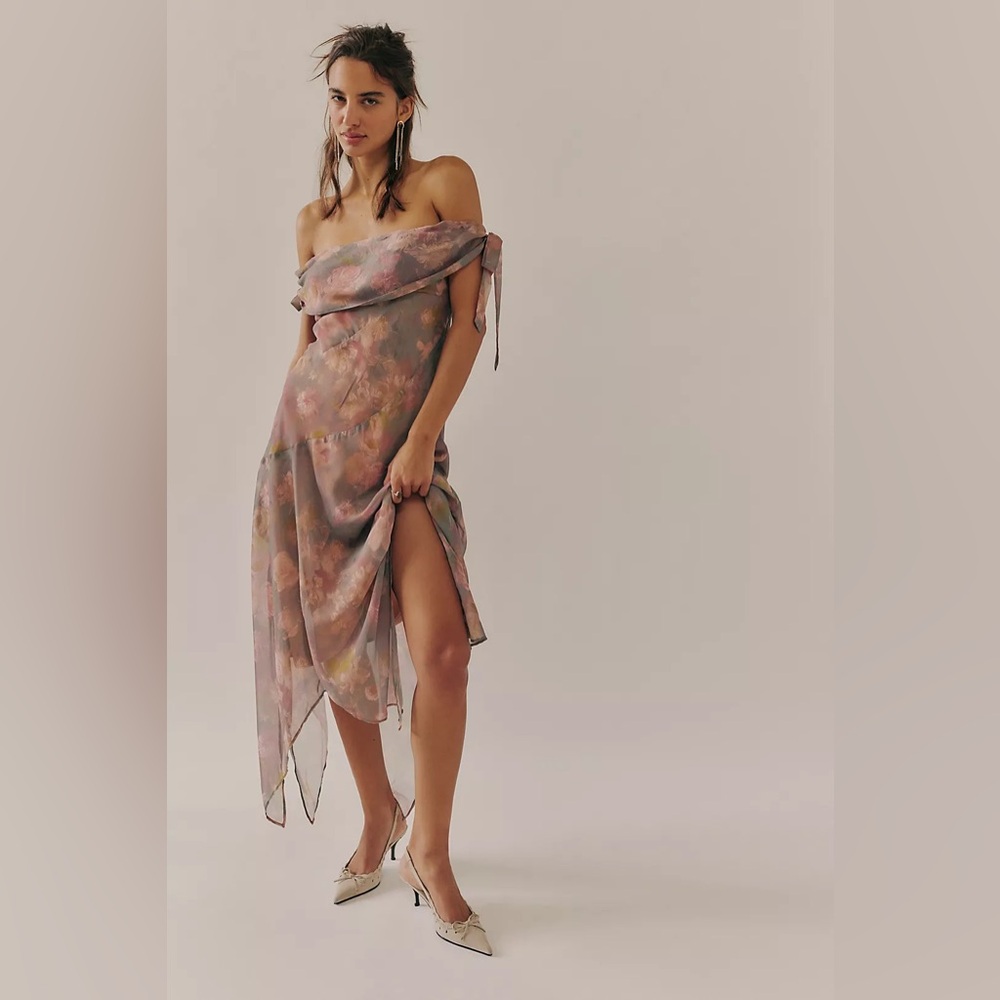 Free People - Bali Curtain Call Maxi Dress, Lily Combo (Small)